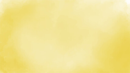Yellow watercolor background for textures backgrounds and web banners design