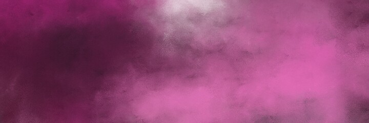 amazing abstract painting background graphic with antique fuchsia, very dark magenta and pale violet red colors and space for text or image. can be used as horizontal background graphic