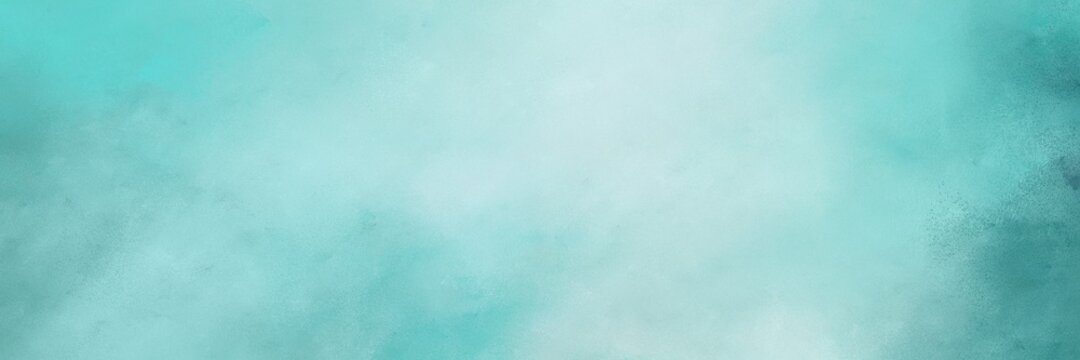 beautiful abstract painting background texture with sky blue, powder blue and blue chill colors and space for text or image. can be used as horizontal background texture