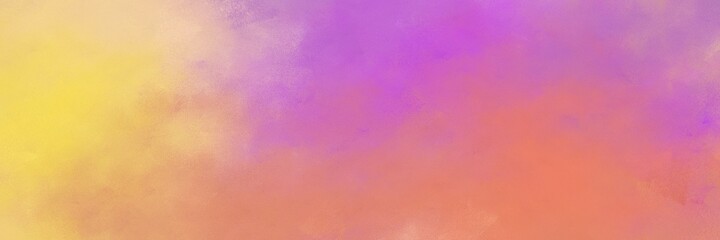 amazing abstract painting background texture with pale violet red, light coral and khaki colors and space for text or image. can be used as horizontal background graphic