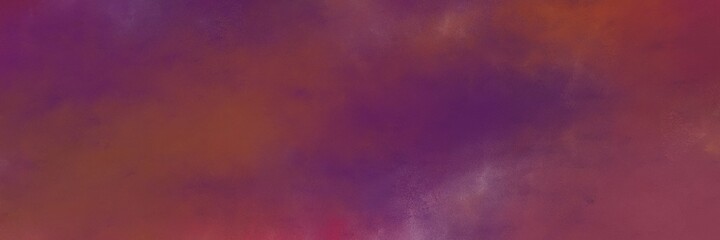 Obraz premium amazing vintage abstract painted background with old mauve and antique fuchsia colors and space for text or image. can be used as horizontal header or banner orientation