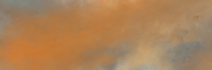 Fototapeta premium awesome peru, rosy brown and old lavender colored vintage abstract painted background with space for text or image. can be used as horizontal background graphic