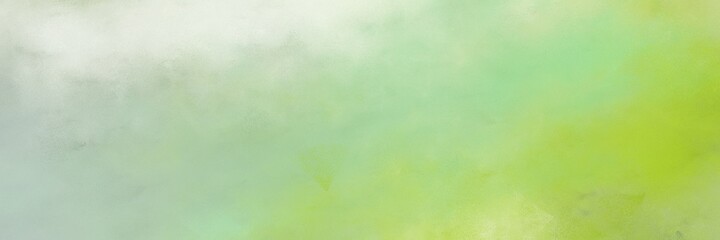 beautiful vintage texture, distressed old textured painted design with ash gray and yellow green colors. background with space for text or image. can be used as horizontal header or banner orientation