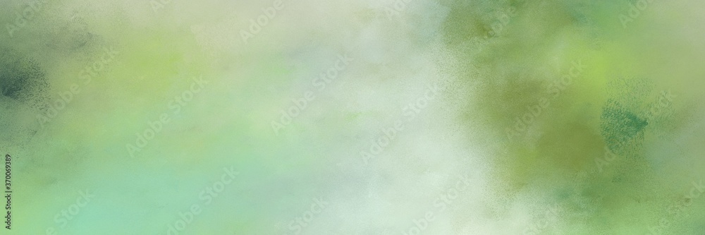 Poster amazing abstract painting background texture with dark sea green, pastel gray and olive drab colors 