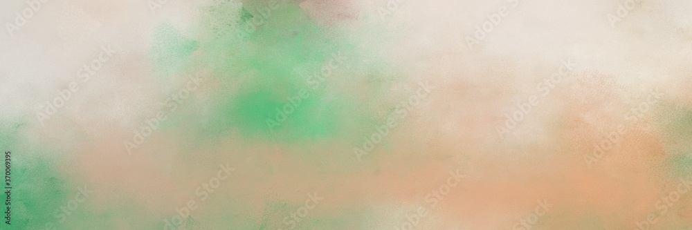 Poster beautiful abstract painting background texture with silver, tan and light gray colors and space for text or image. can be used as horizontal background graphic
