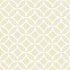 Interconnecting circle pattern seamless repeat background