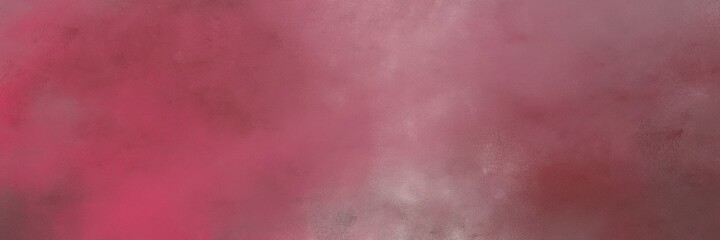 stunning antique fuchsia, pastel brown and rosy brown colored vintage abstract painted background with space for text or image. can be used as horizontal background texture