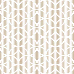 Interconnecting circle pattern seamless repeat background