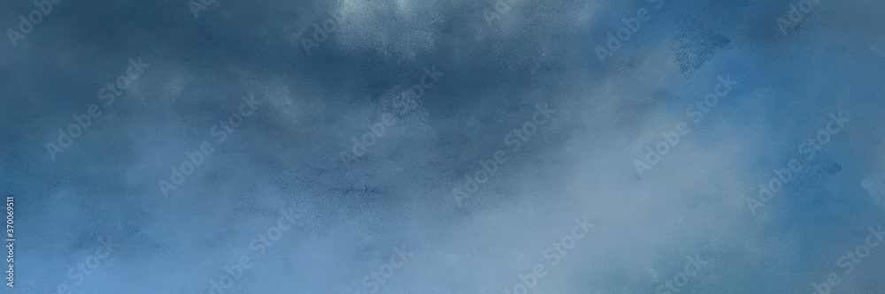Leinwandbilder amazing abstract painting background texture with teal blue and dark gray colors and space for text 