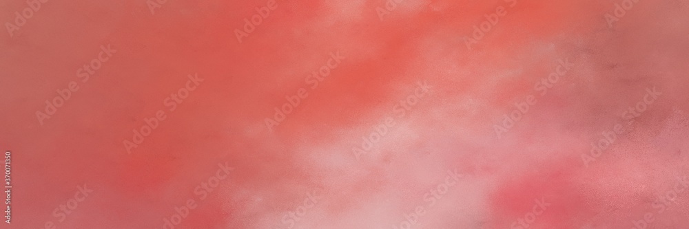 Leinwandbilder beautiful abstract painting background texture with indian red, tan and dark salmon colors and space