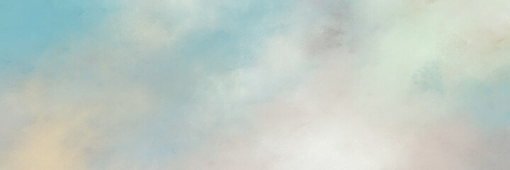 awesome abstract painting background texture with silver, medium aqua marine and beige colors and space for text or image. can be used as horizontal background texture