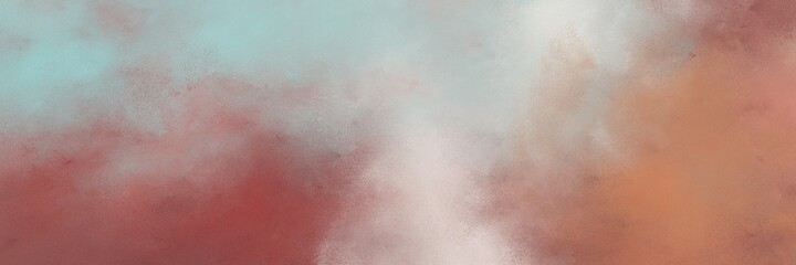 Fototapeta premium stunning abstract painting background texture with rosy brown, dark gray and sienna colors and space for text or image. can be used as horizontal header or banner orientation