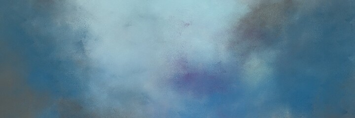 stunning teal blue and pastel blue color background with space for text or image. vintage texture, distressed old textured painted design. can be used as header or banner