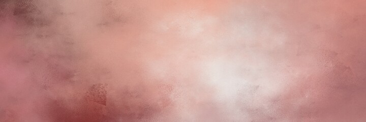 stunning abstract painting background graphic with rosy brown and light gray colors and space for text or image. can be used as horizontal background texture