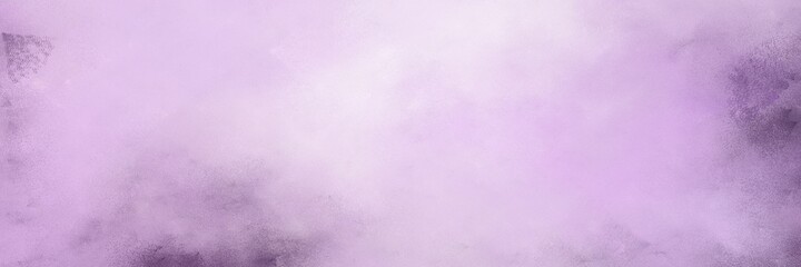 beautiful vintage abstract painted background with thistle, old lavender and pastel purple colors and space for text or image. can be used as horizontal background texture