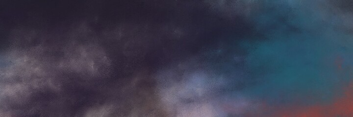 amazing vintage abstract painted background with dark slate gray, dim gray and gray gray colors and space for text or image. can be used as horizontal header or banner orientation