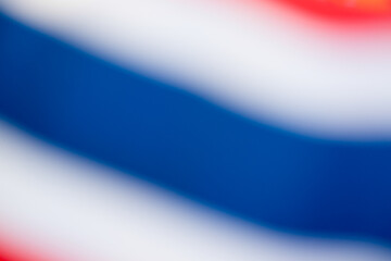 Blurred flag of Thailand