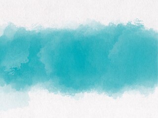 Blue - Abstract watercolor background paper texture