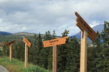 カナダのカナディアンロッキー、バンフ国立公園. ジャスパー国立公園