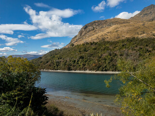 The Kawarau River as viewed from the Twin Rivers Track, Queenstown, South Island, New Zealand