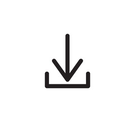 log out icon vector logo design template