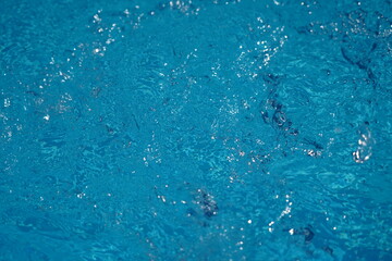 blue pool water background texture