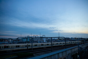 Obraz premium 電車