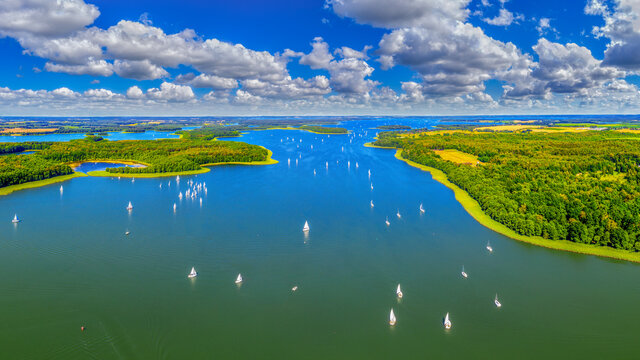 Mazury-jezioro Kisajno