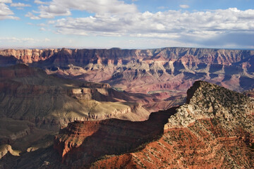 Majestic panorama of the Grand Canyon