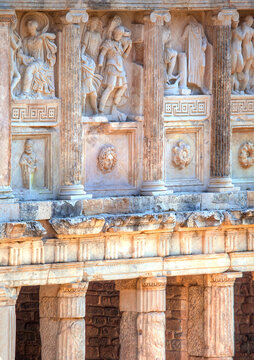 The Sebasteion  Augusteum (Temple) In Aphrodisias