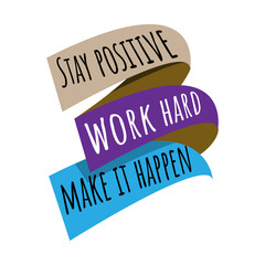 colorful inspiring positive quotes 