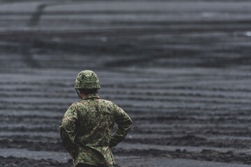 陸上自衛隊の自衛官 Wall Mural Wallpaper Murals Josiah S