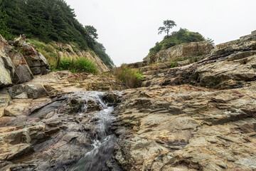 Geoje island Sinseondae Cliff