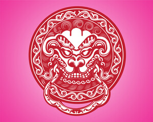 vector illustration of a skull