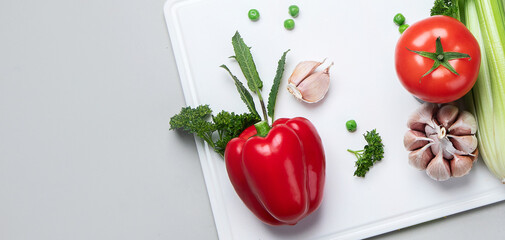 Healthy fresh vegetables