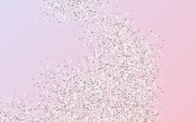 Silver Polka Rich Pink Background. Anniversary 