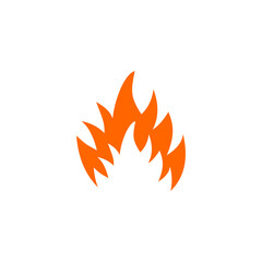 fire flames icon vector symbol illustrations isolated white background