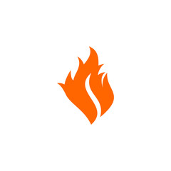 fire flames icon vector symbol illustrations isolated white background