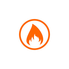 fire flames icon vector symbol illustrations isolated white background