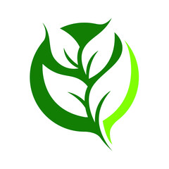 green leaf icon