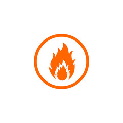 fire flames icon vector symbol illustrations isolated white background