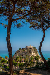 Santa Maria dell'Isola, Tropea, Calabria, Italy - obrazy, fototapety, plakaty