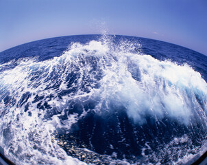 Fototapeta premium aerial view of the ocean, aerial view on the sea