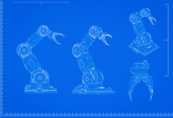 robotic arm blueprint