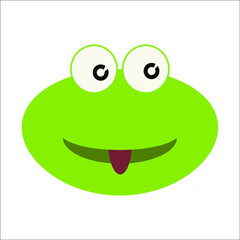 animals face drawing in cartoon vector