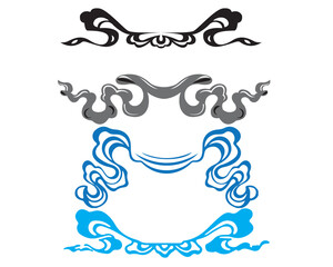 vector illustration of a decorative ornament