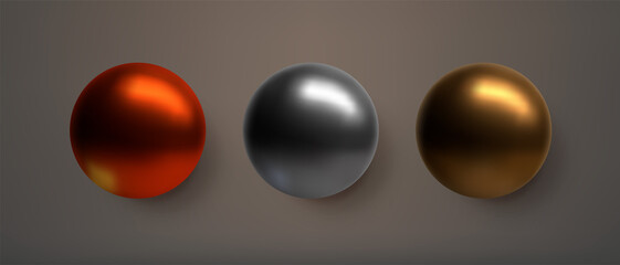 Set of 3d Spheres
