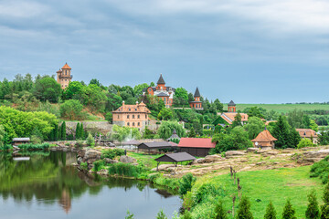 Landscape Park in Buki village, Ukraine