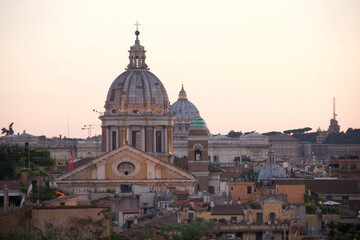 Obraz na płótnie Canvas Views from rome, vatican, florence, italy