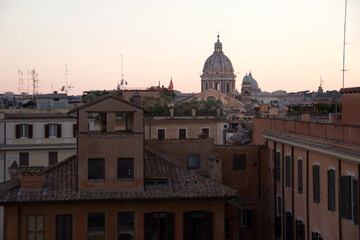 Fototapeta na wymiar Views from rome, vatican, florence, italy
